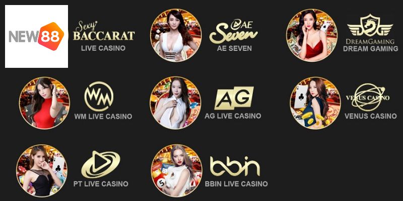 Casino New88 vô cùng đa dạng